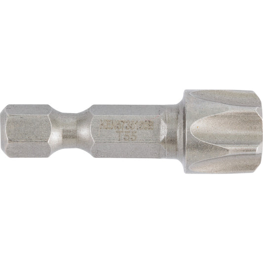Screwdriver Bit, TX55, Torx, 5/16" Hex