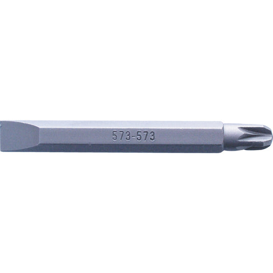 Screwdriver Bit, 4.5/No.1, Pozi, 1/4" Hex