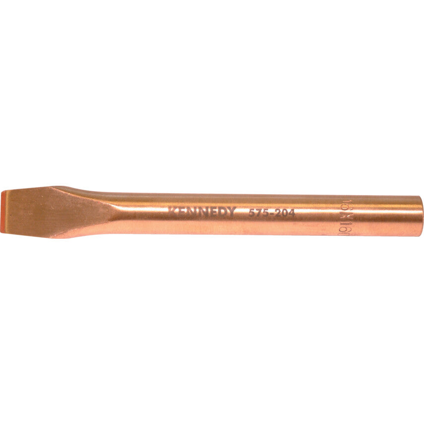 16mm x 160mm Spark Resistant Flat Cold Chisel Al-Br