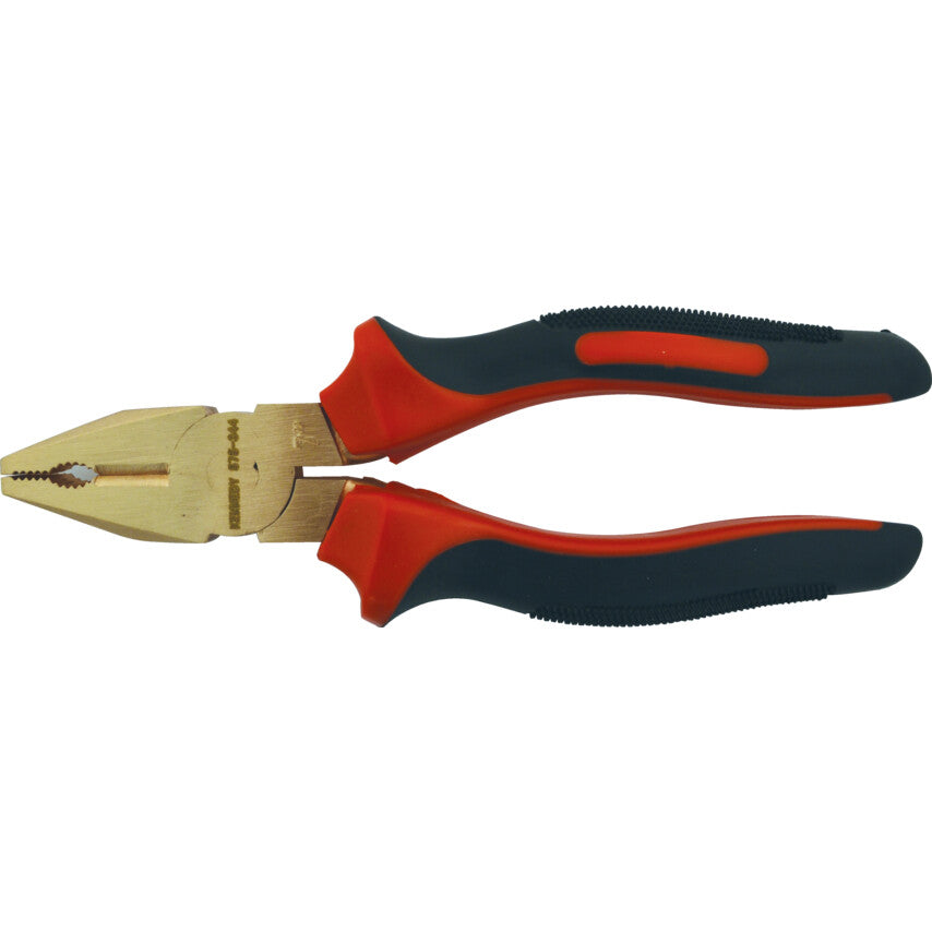 Combination Pliers, Serrated, Beryllium Copper, 180mm, Non Sparking