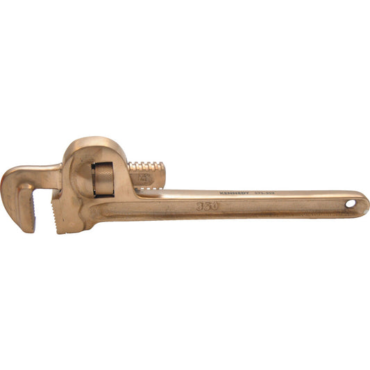 50mm, Leader Pattern, Non-Sparking Pipe Wrench, 350mm