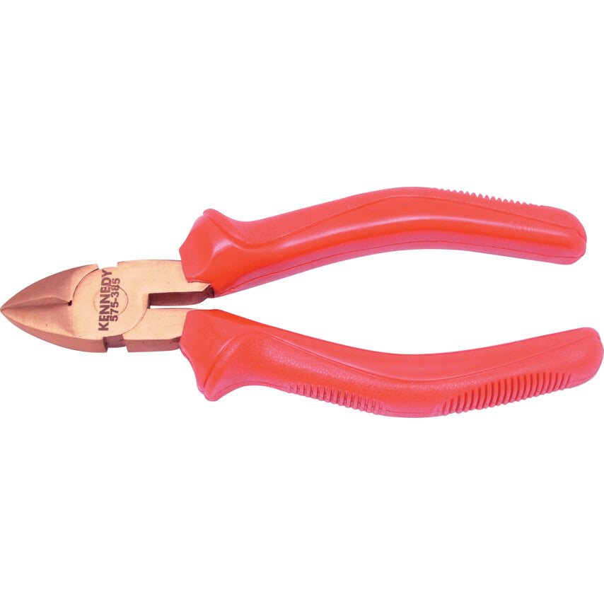 Diagonal Cutting Pliers, Diagonal, Aluminium-Bronze, 150mm, Non Sparking