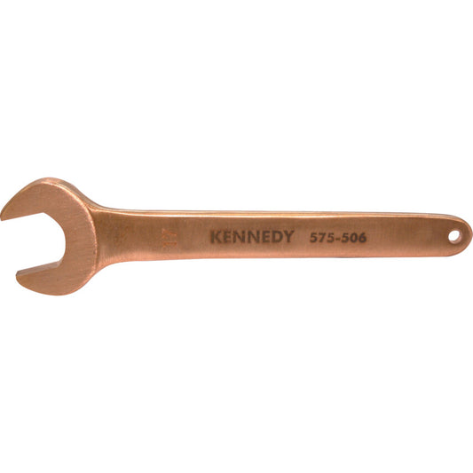 Single End, Non-Sparking Open Ended Spanner, 30mm, Metric