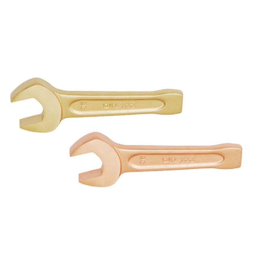 Single End, Non-Sparking Open End Slogging Spanner, 85mm, Metric
