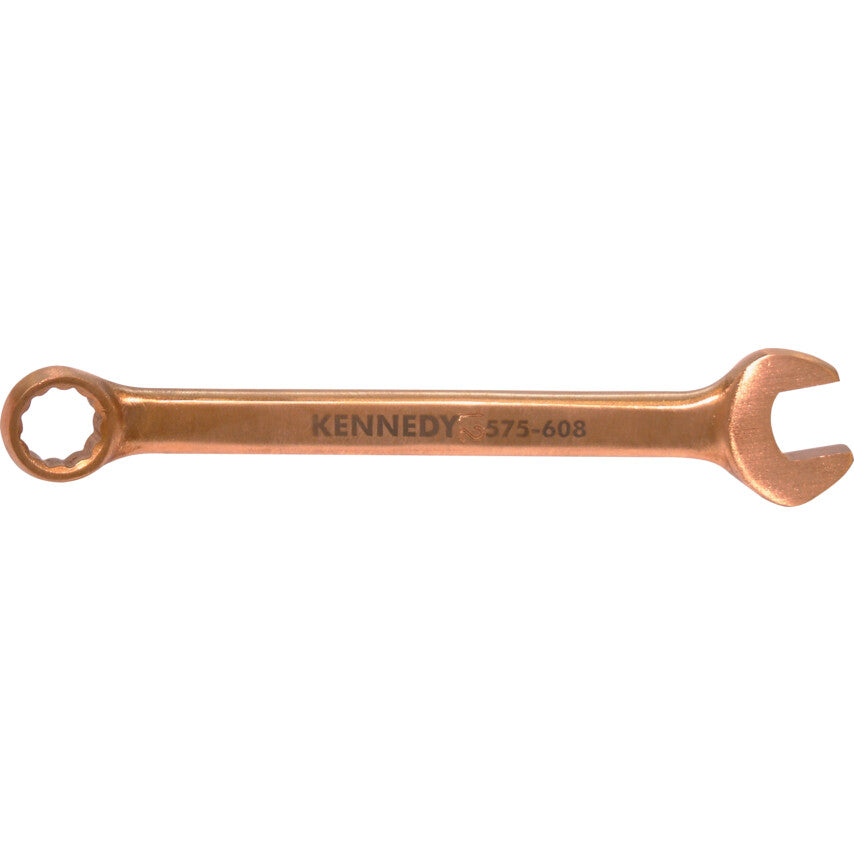 Double End, Non-Sparking Combination Spanner, 15mm, Metric