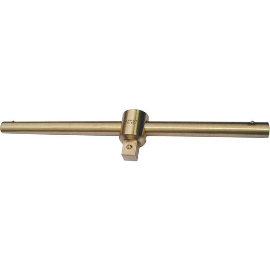 3/4in. Square Drive Non-Sparking T-Handle, 400mm, Aluminium Bronze