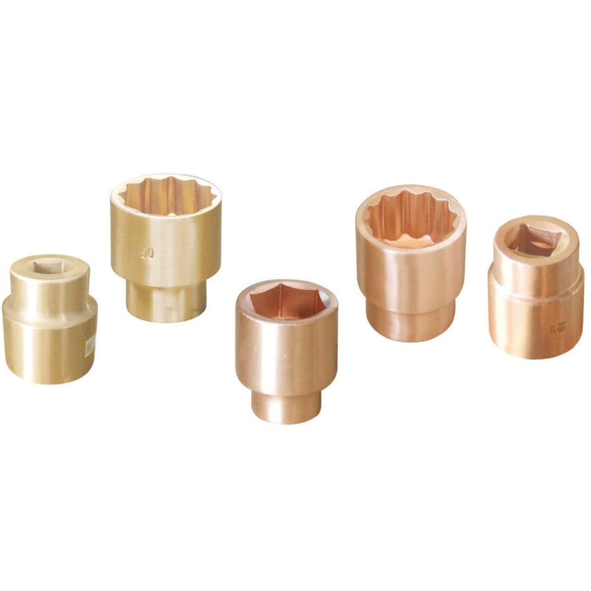 1in. Drive, Standard Non-Sparking Socket, 28mm, Metric, Satin Finish