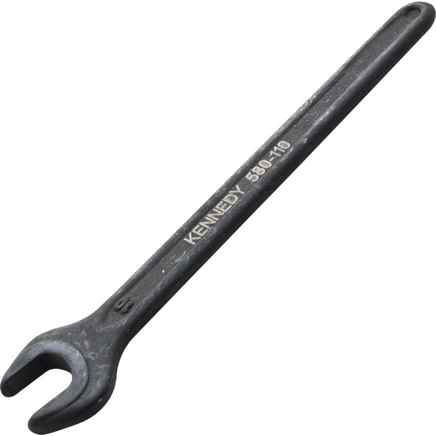 Metric Open Ended Spanner, Single End, Vanadium Steel, 10mm