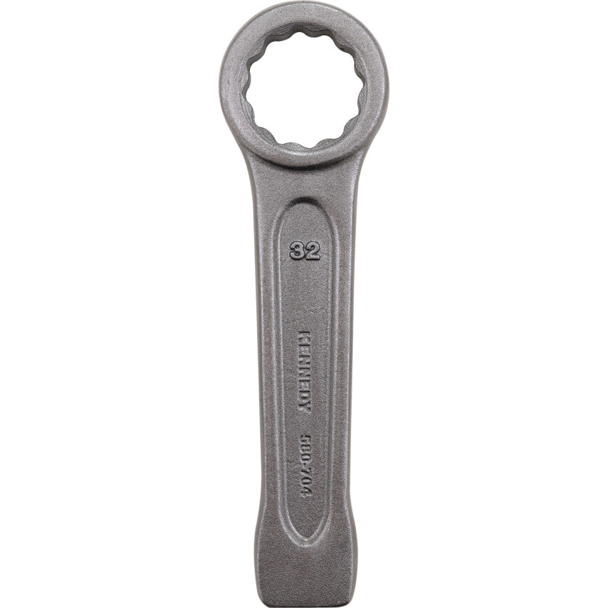 Single End, Ring Slogging Spanner, 32mm, Metric