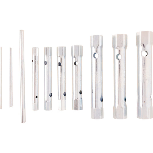 Metric Box Spanner Set , Double End, Steel, Set of 7