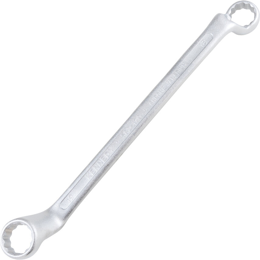 Double End, Ring Spanner, 18 x 19mm, Metric