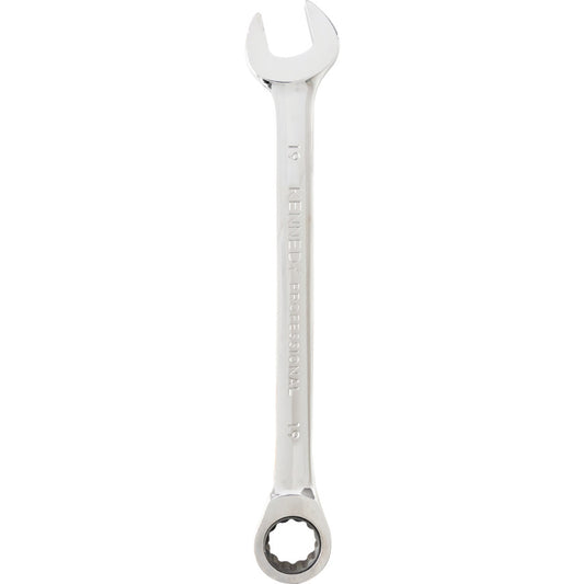 Double End, Ratcheting Combination Spanner, 19mm, Metric