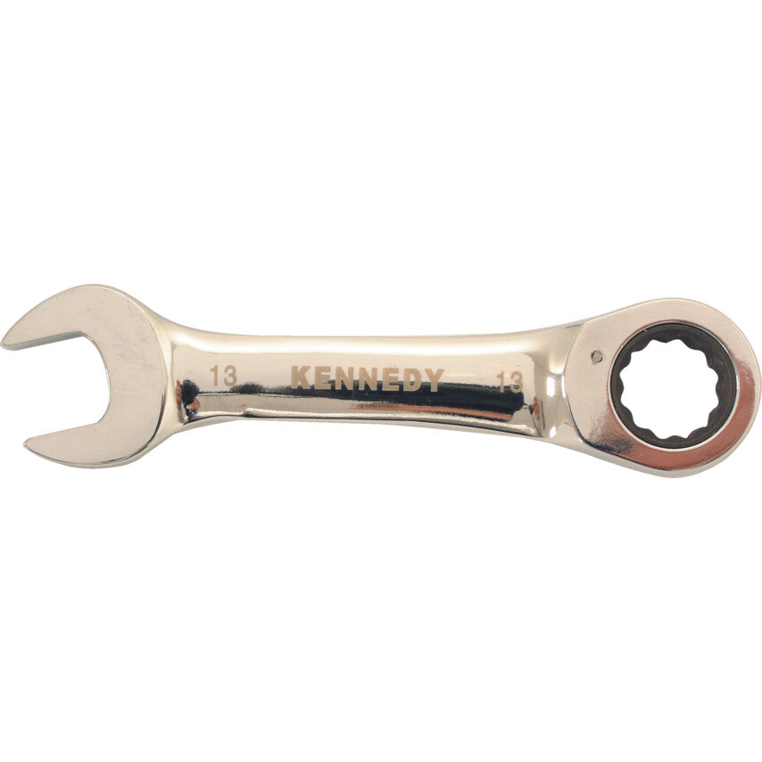 Double End, Ratcheting Combination Spanner, 11mm, Metric