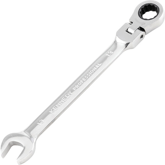 Double End, Ratchet Wrench, 13mm, Metric