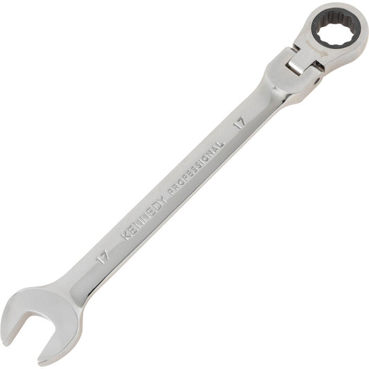 Double End, Ratchet Wrench, 17mm, Metric
