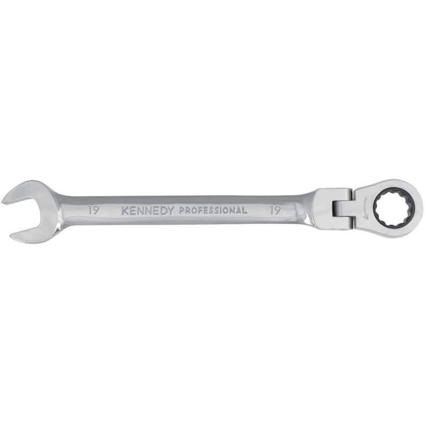 Double End, Ratchet Wrench, 19mm, Metric