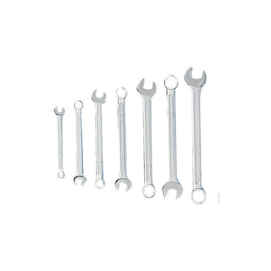 Imperial, Combination Spanner Set, 1/8 - 1/2in., Set of 7, Chrome Vanadium Steel