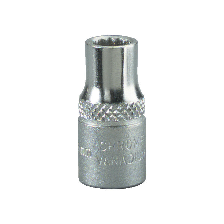 1/4in. Drive, Standard Bi-Hexagon Socket, 5/16in. AF, Chromed Finish