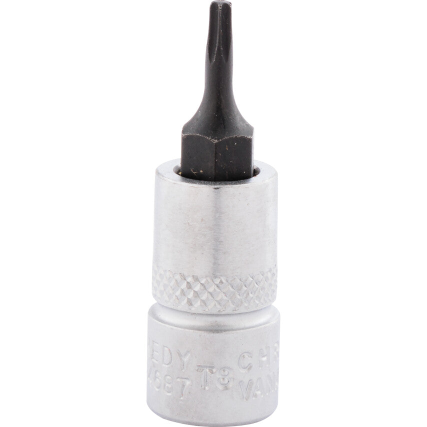 1/4in. Drive, Standard Torx Socket, T8, Chromed Finish