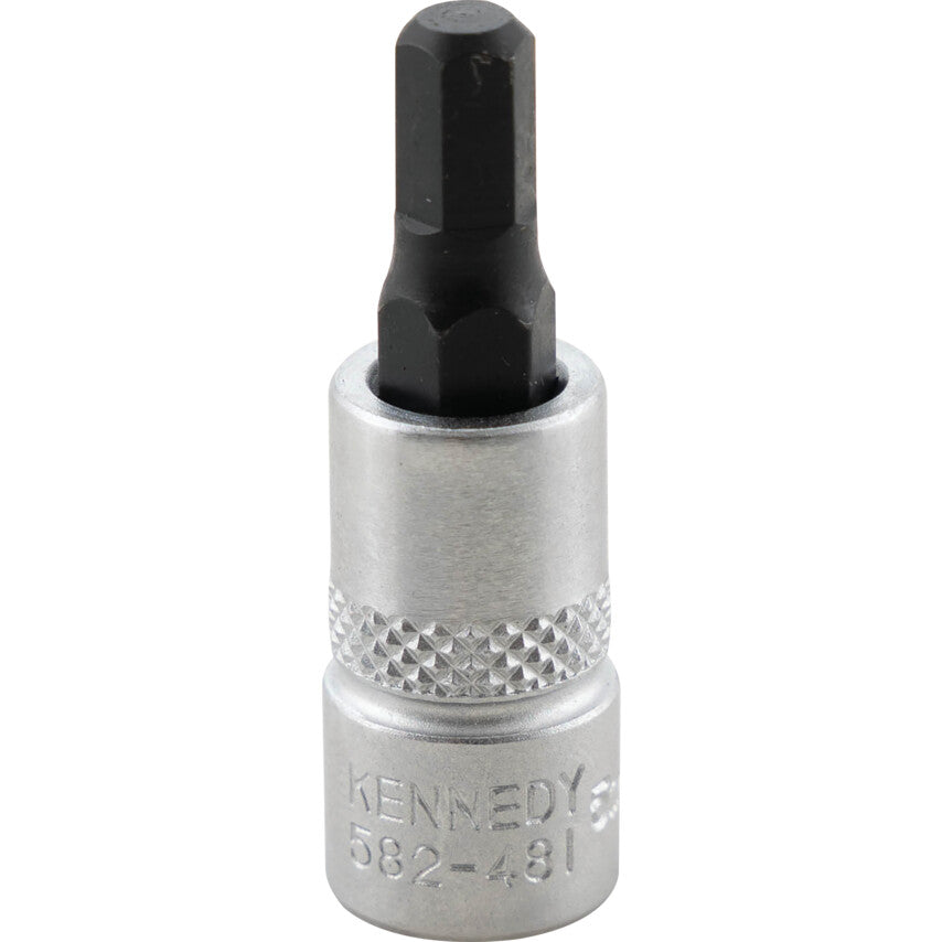 1/4in. Drive, Standard Hexagon Bit Socket, 1/8in. AF, Chromed Finish
