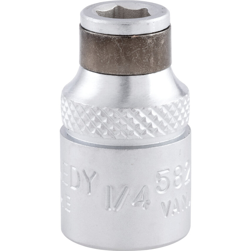 3/8in. Drive, Standard Hexagon Socket, 1/4in. Imperial, Polished Finish