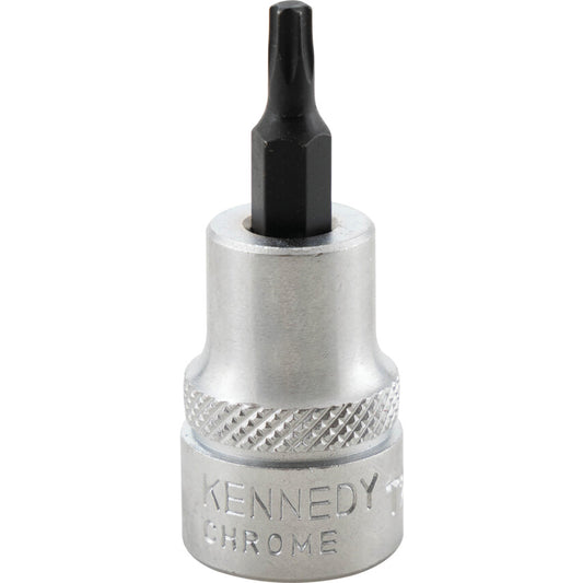 3/8in. Drive, Standard Torx Socket, T20, Torx, Chromed Finish