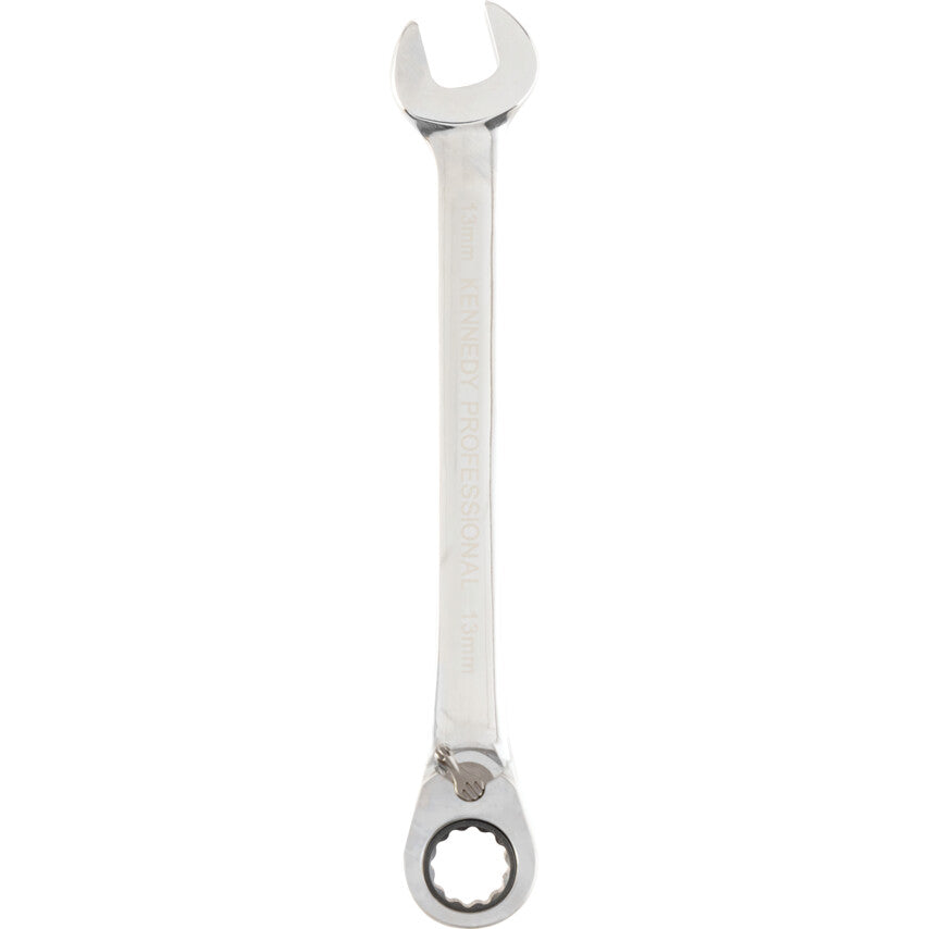 Double End, Ratcheting Combination Spanner, 13mm, Metric