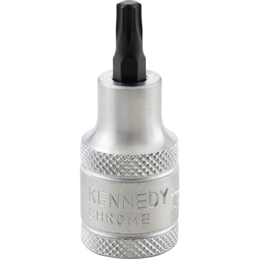 1/2in. Drive, Standard Torx Socket, T30, Torx, Chromed Finish