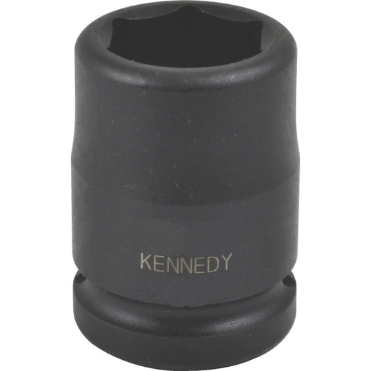 3/4in. Drive, Standard Impact Socket, 15/16in. AF/Imperial, Black Oxide Finish
