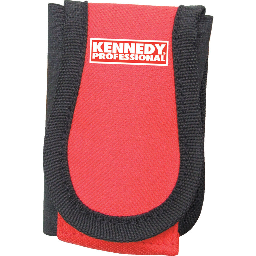 Tool Pouch, Polyester, Red/Black, 80 x 165mm