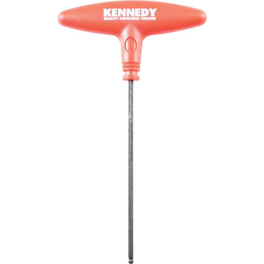 Hex Key, L-Handle, Hex Ball, Metric, 3mm