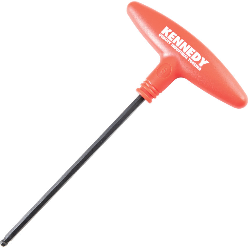 Hex Key, L-Handle, Hex Ball, Metric, 6mm