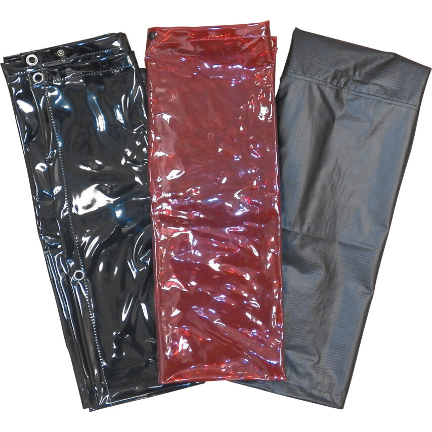 1400x2400mm AMBER HI-VIS PVC WELDING CURTAIN