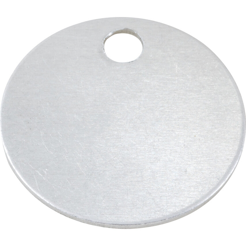 Identity Discs, Aluminium, 30mm, 5mm Hole, Single