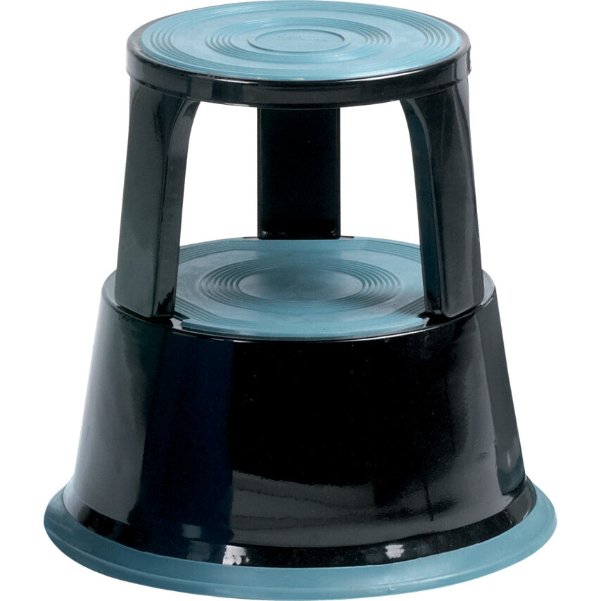 Kick Stool, 400mm, Metal, Black