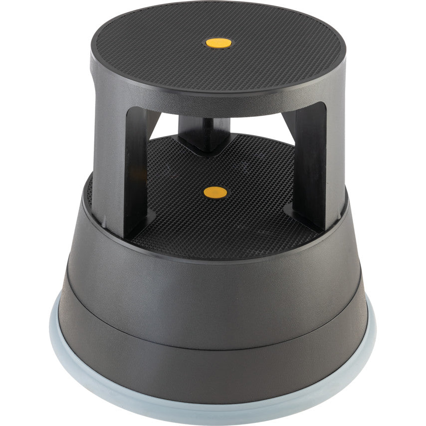 Kick Stool, 370mm, Plastic, Black