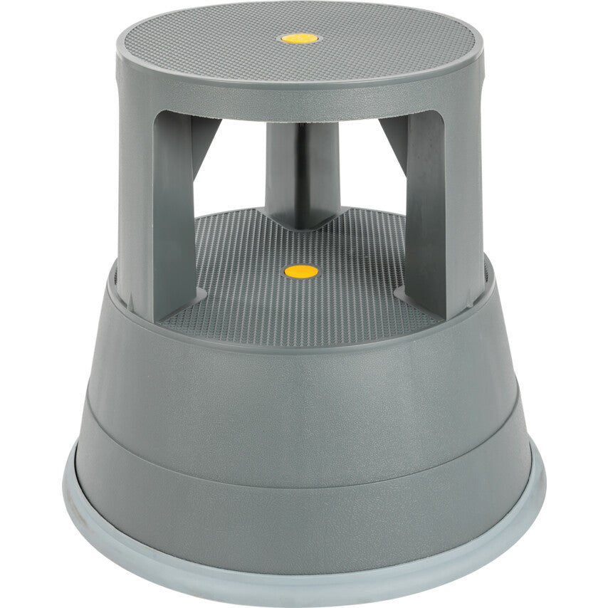 Kick Stool, 370mm, Plastic, Grey