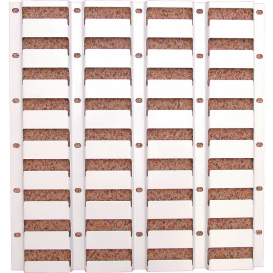 Steel, Louvre Panel Rack, Grey, 1829mm x 436mm