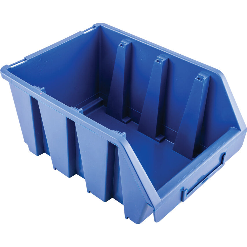Storage Bins, Plastic, Blue, 170x240x126mm