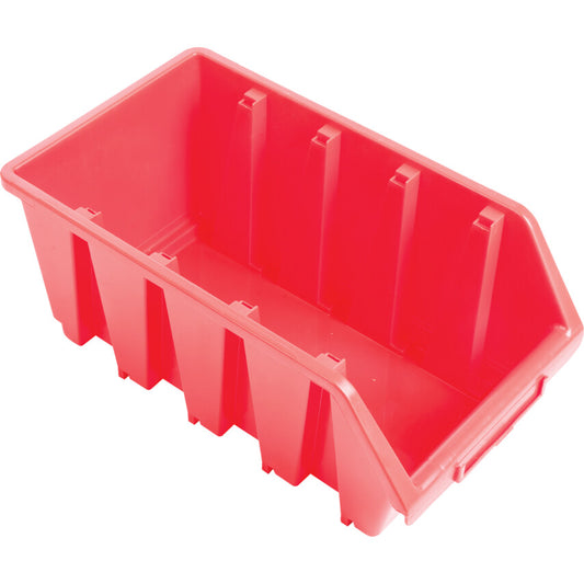 Storage Bins, Plastic, Yellow, 204x340x155mm