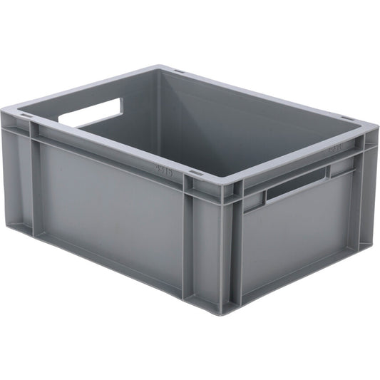 Euro Container, Plastic, Grey, 400x300x170mm