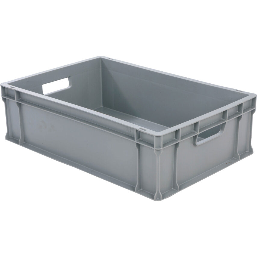 Euro Container, Plastic, Grey, 600x400x175mm