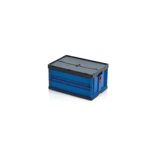 Foldable Euro Container, Polypropylene, Blue, 400x320x600mm