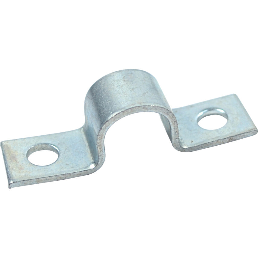 10mm (1-PIPE) FULL SADDLE CLAMP LIGHT DUTY BZP