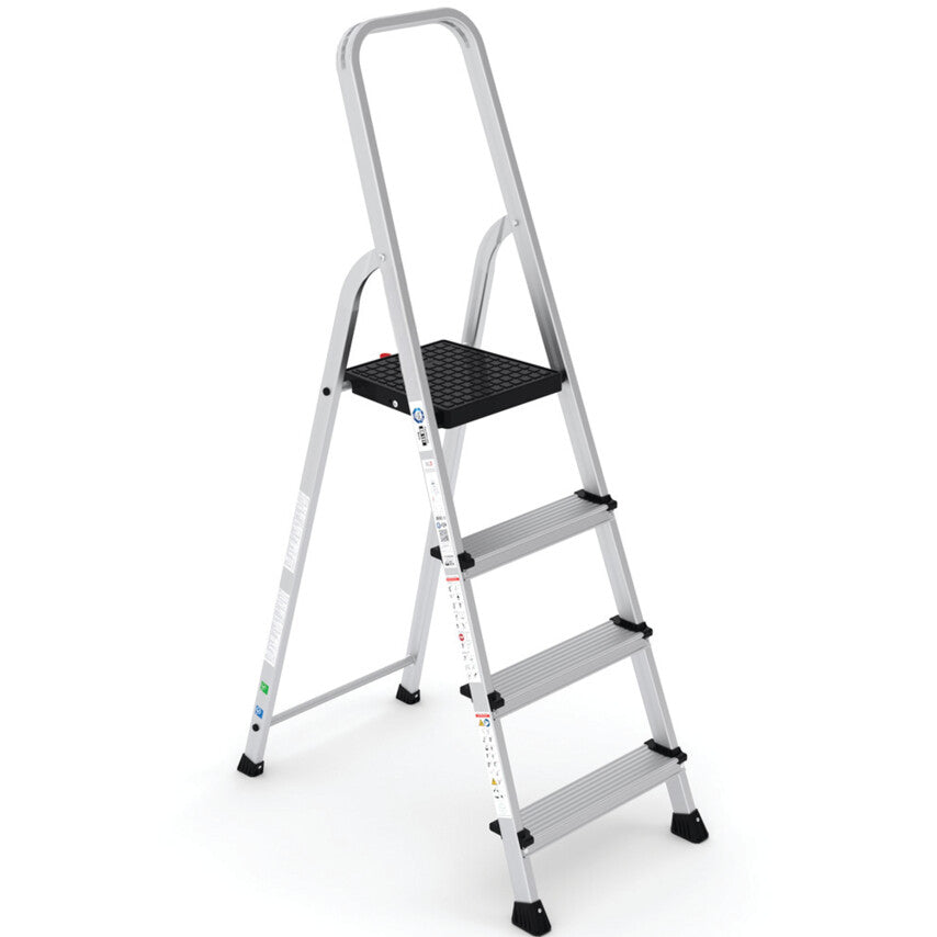 Platform Steps, 4-Tread, Aluminium