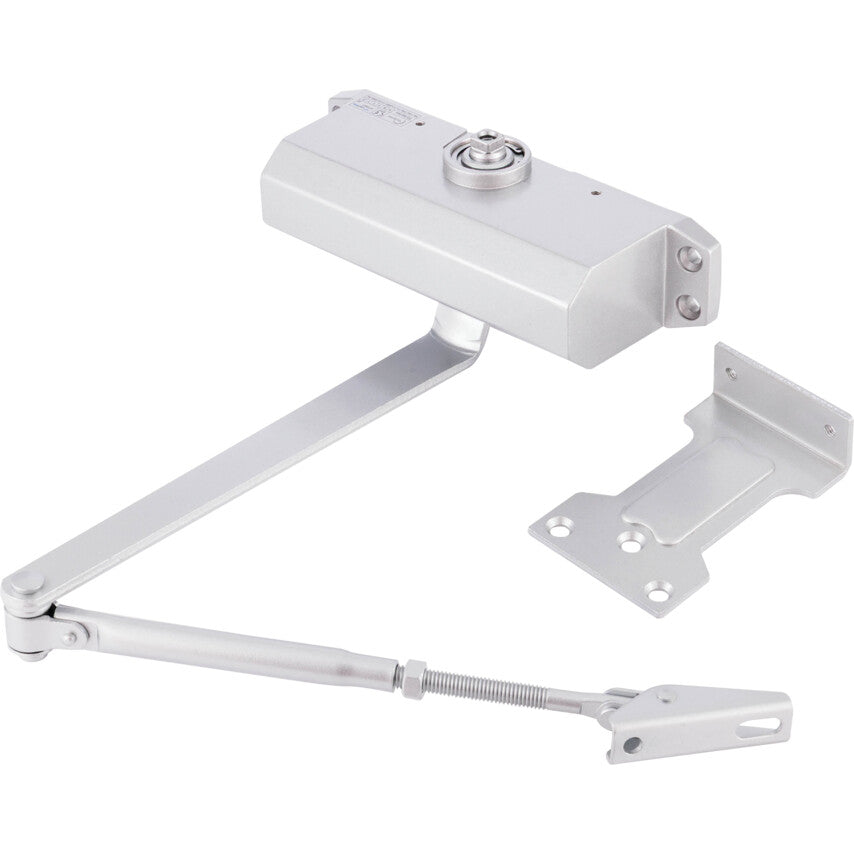 CONTRACT DOOR CLOSER SIZE 3 CE & CERTIFIRE SILVER