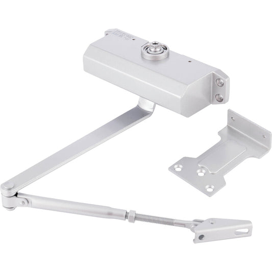 CONTRACT DOOR CLOSER SIZE 3 CE & CERTIFIRE SILVER