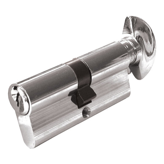 KEY & TURN EURO PROFILE CYLINDER 70mm SCP