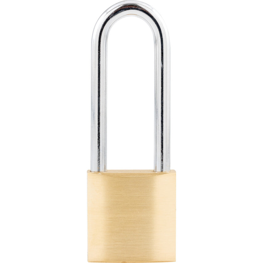 Keyed Padlock, Keyed Different, Brass, Gold, 30mm Width, Weatherproof