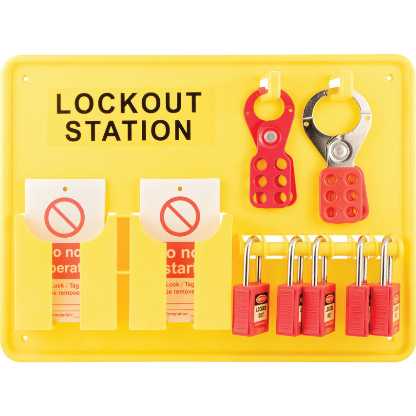 Premier Lockout Station - 5 Station Filled